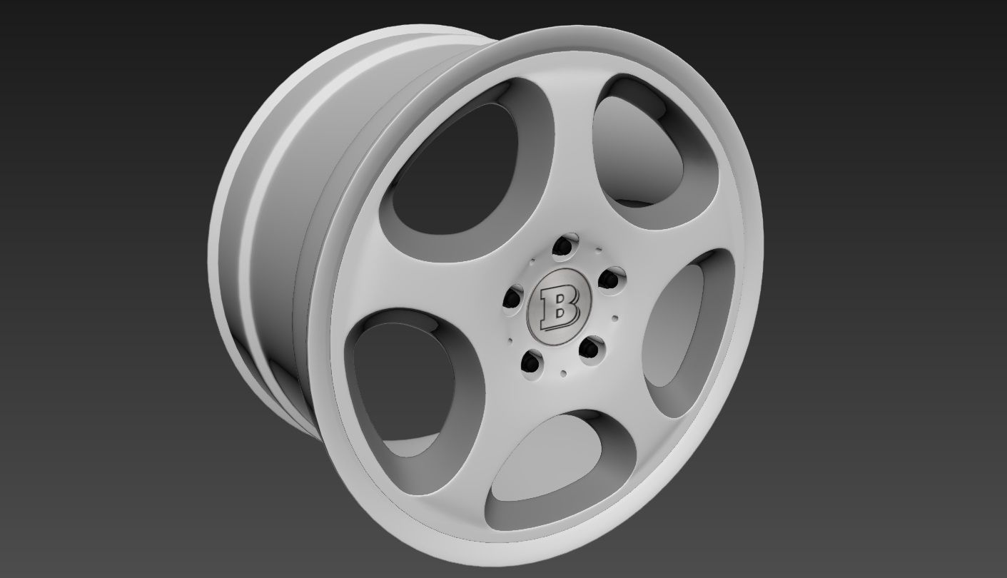 Brabus Monoblock IV 3D model_15