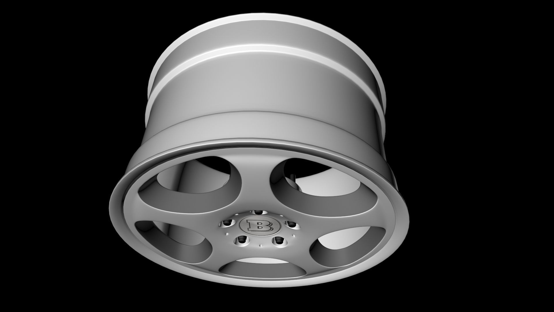 Brabus Monoblock IV 3D model_6