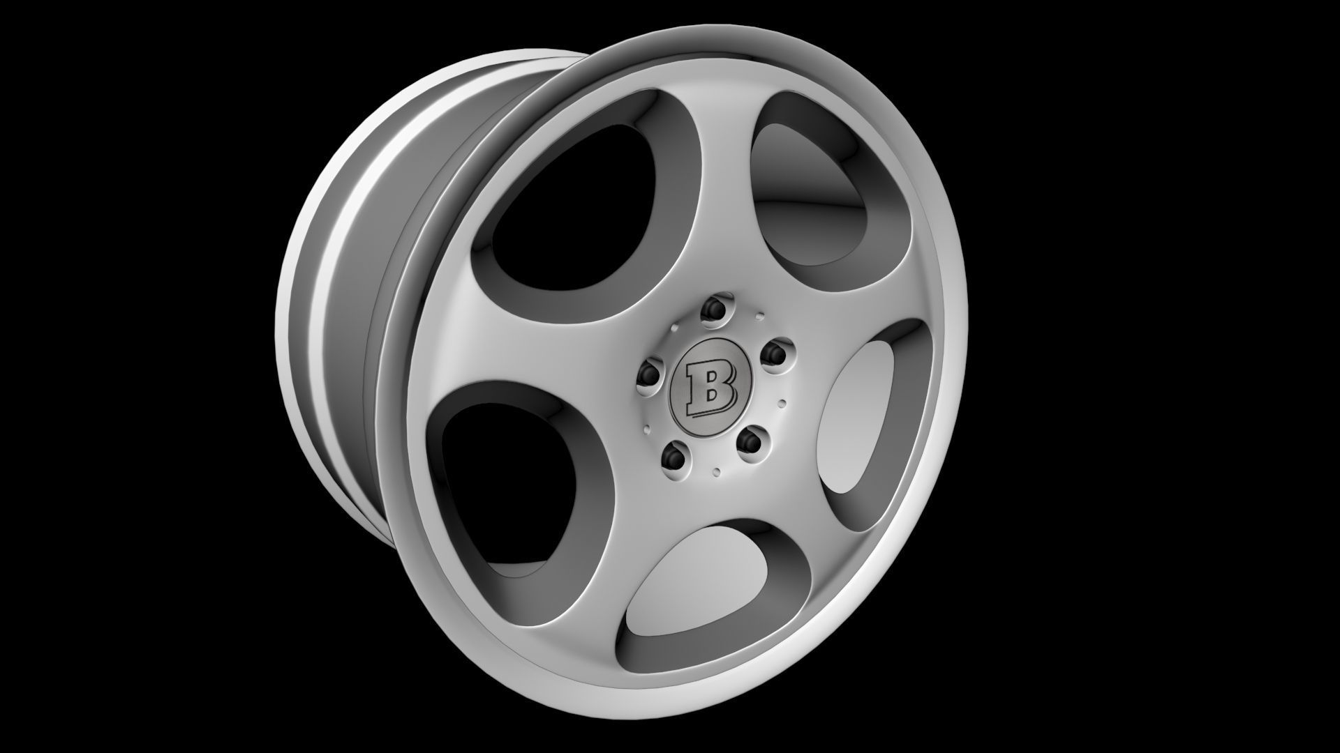 Brabus Monoblock IV 3D model_3