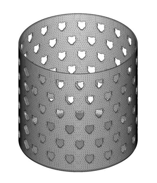 Stylish Stationery Item Holder 3D print model_2