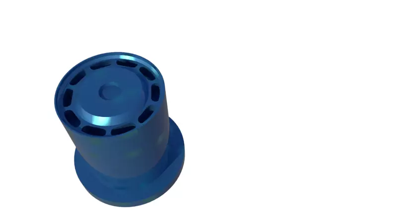 Velg Miniatur Bus Rear 3D model_0