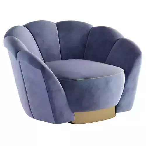 Armchair velvet lounge chair