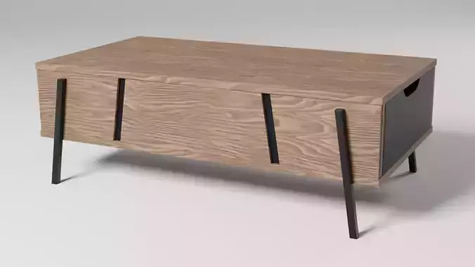 BLACKPOOL Coffee Table Dark Wood