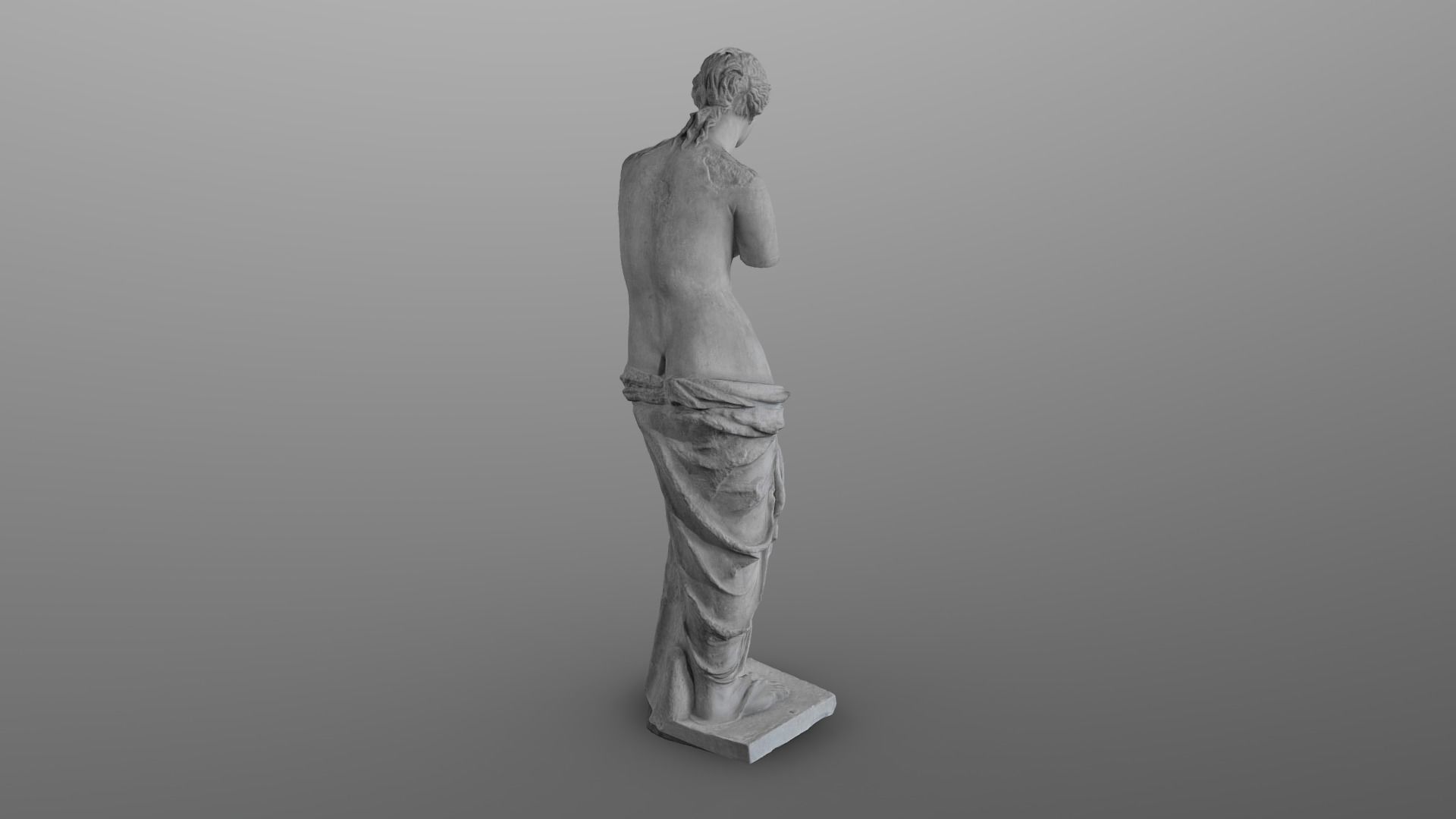 Venus de Milo - High poly photogrammetry 3D model_3