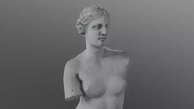 Venus de Milo - High poly photogrammetry 3D model