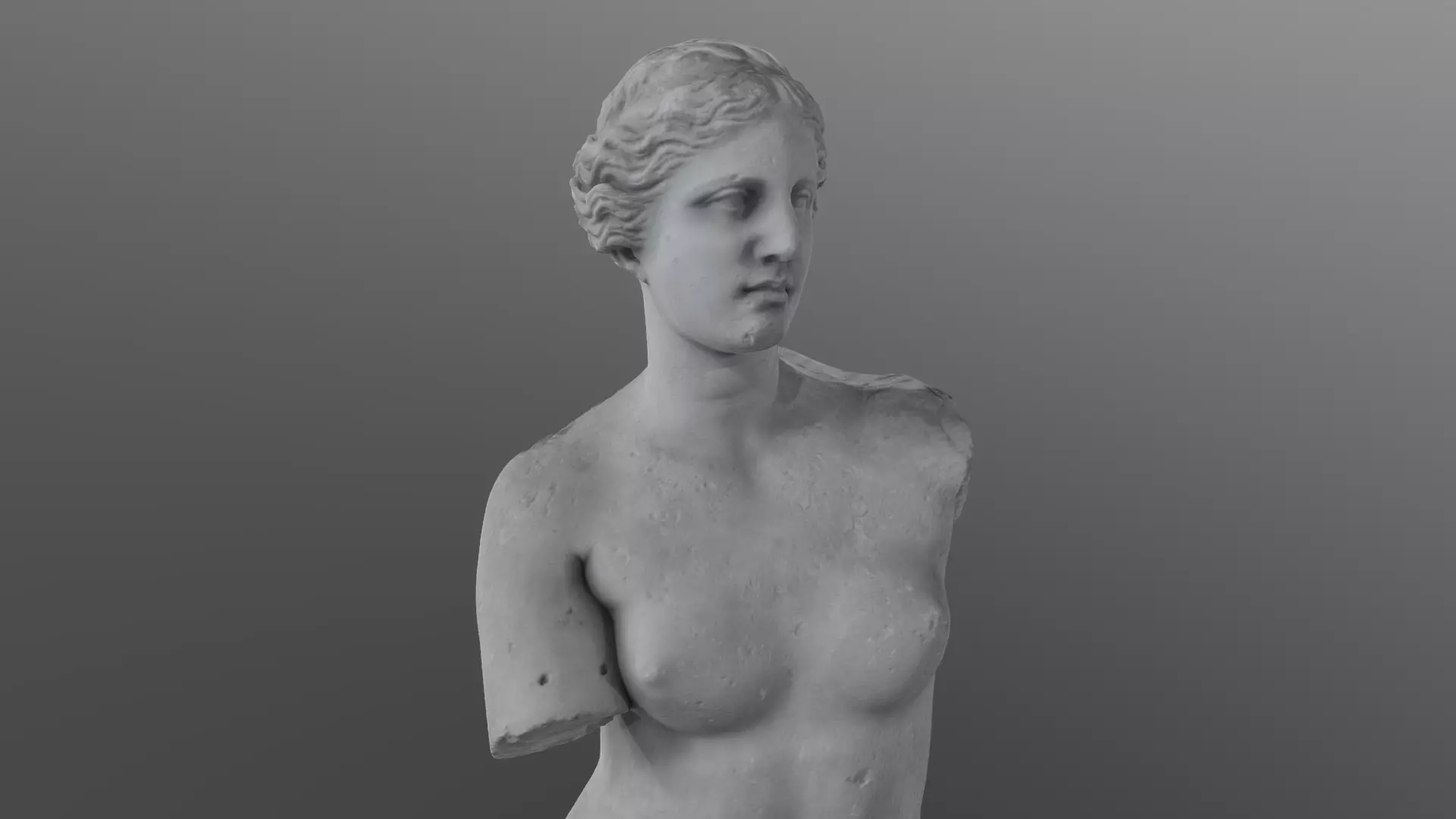 Venus de Milo - High poly photogrammetry 3D model_0