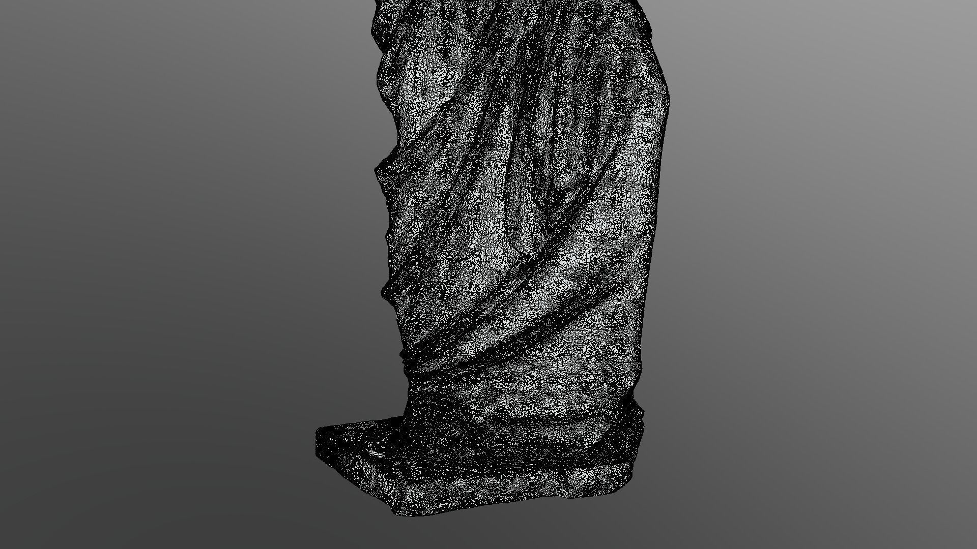 Venus de Milo - High poly photogrammetry 3D model_6