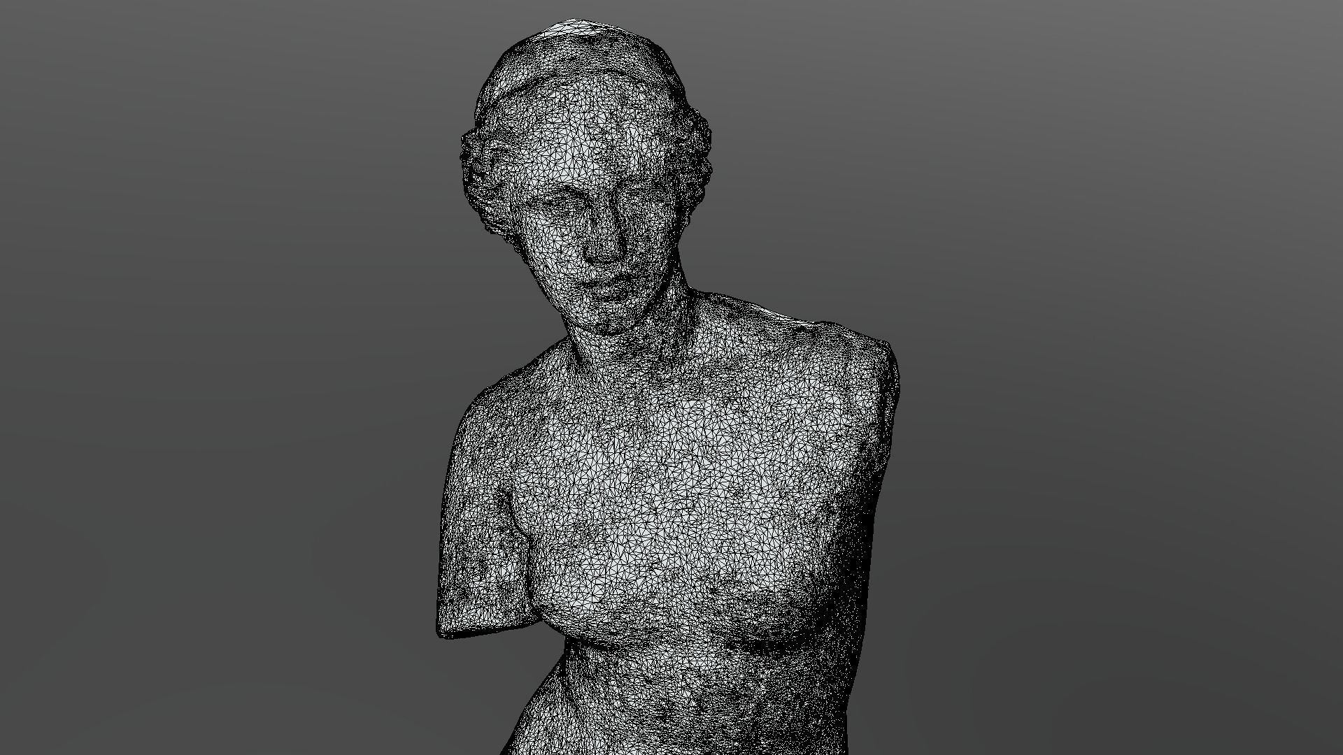 Venus de Milo - High poly photogrammetry 3D model_5