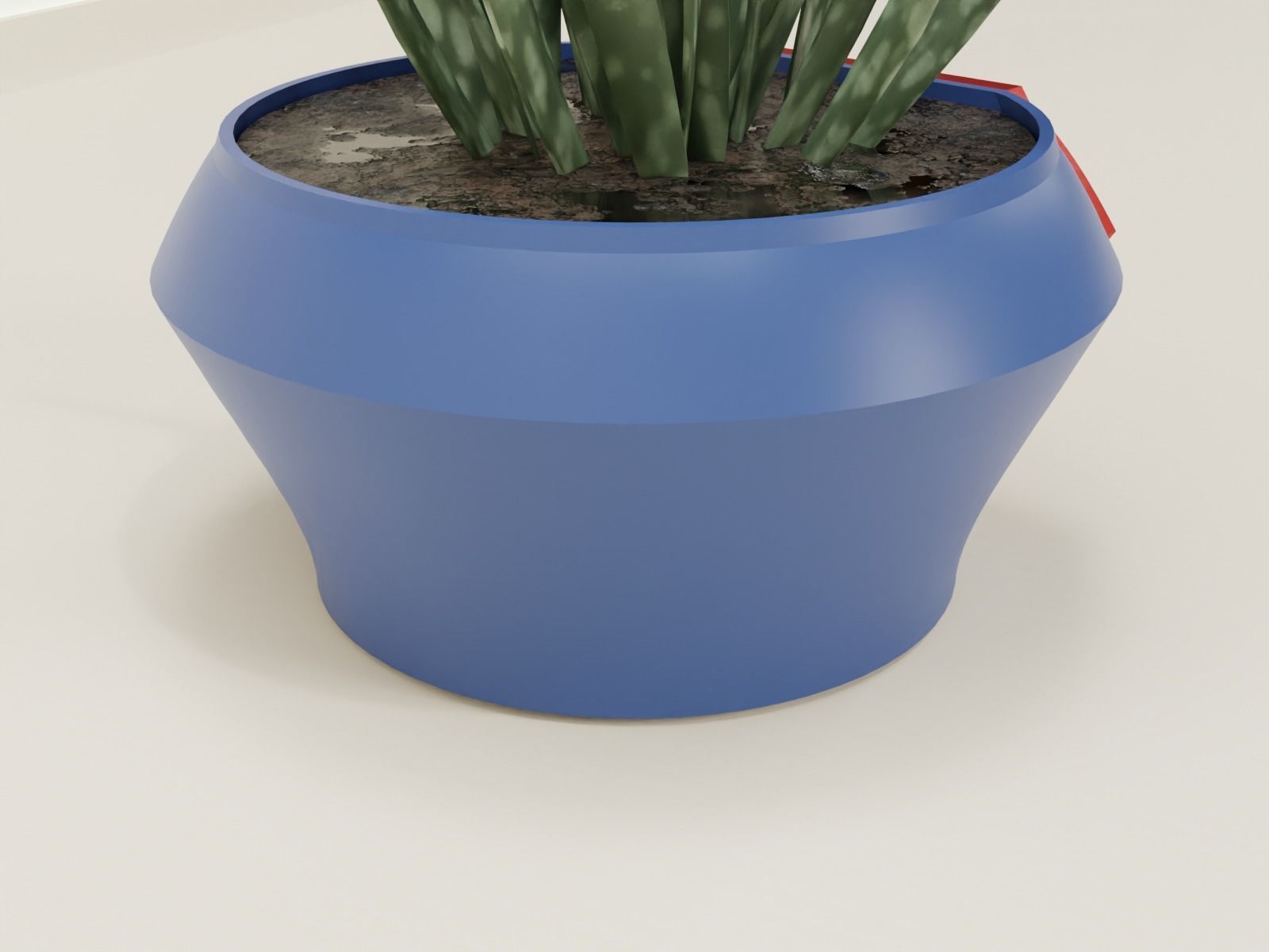 Superman plant pot 69 3D print model_3