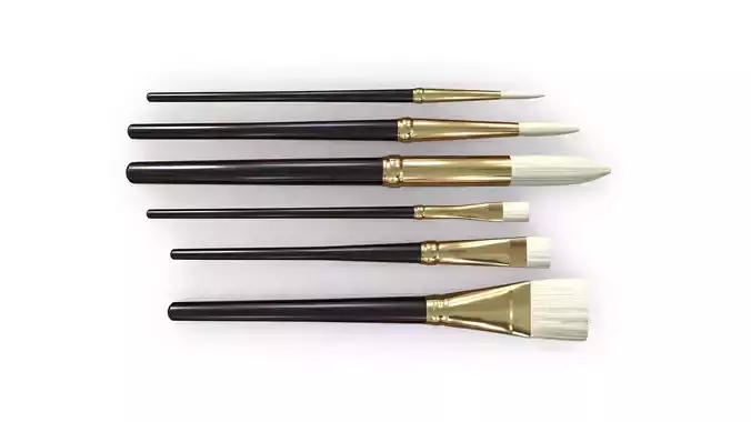 Paintbrush Set painting brush - person