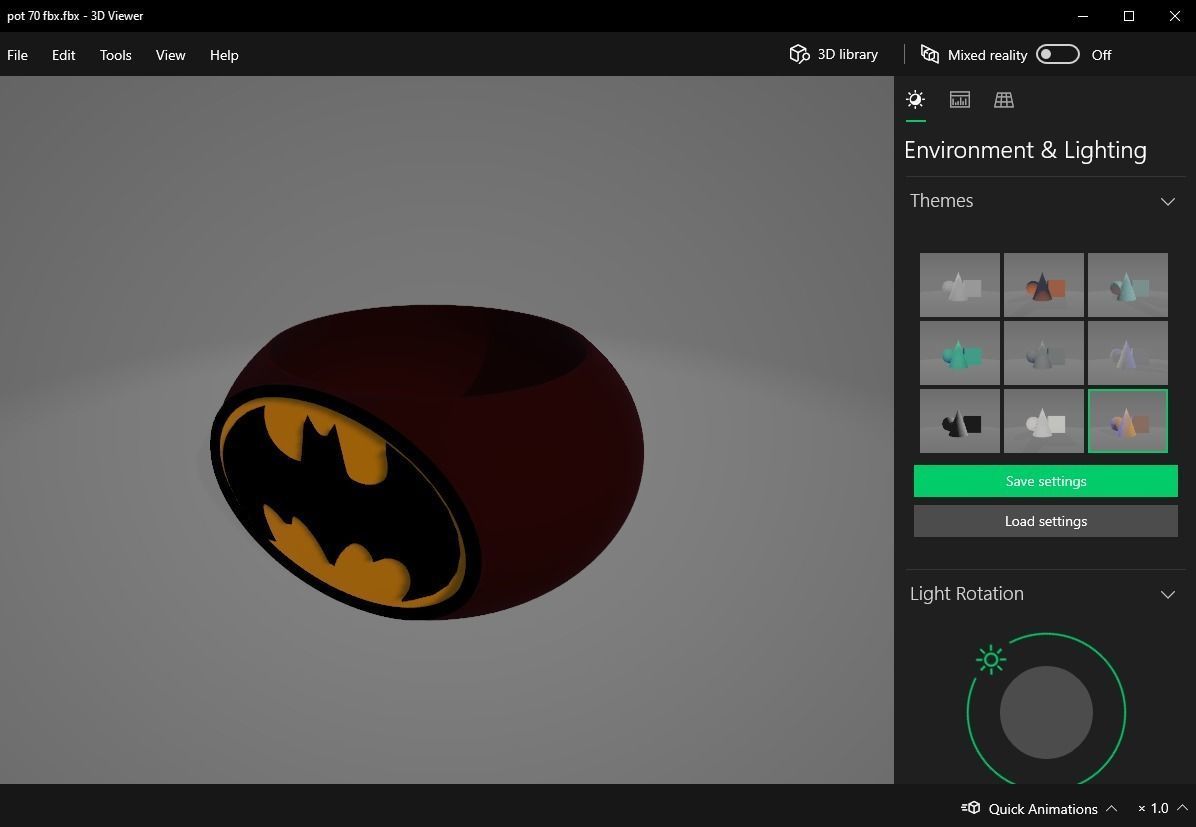 Batman plant pot holder 70 3D print model_12