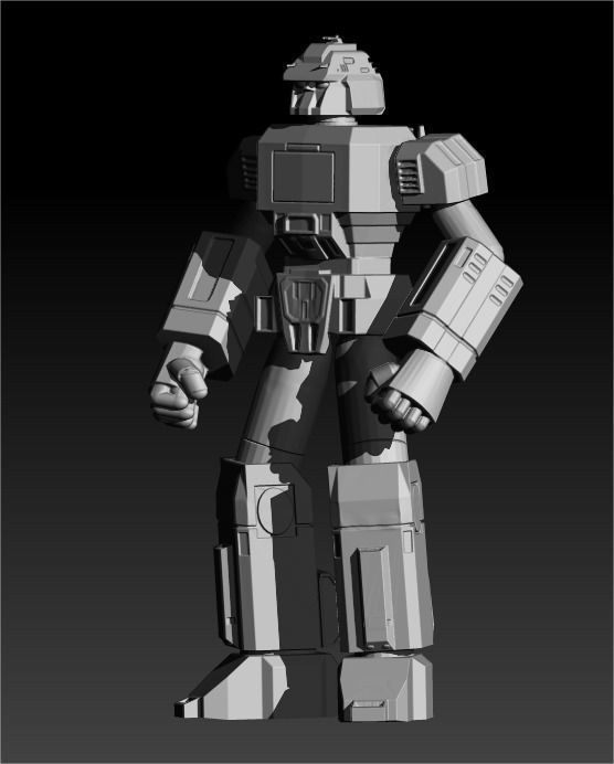 daileoan robot 3D print model_1
