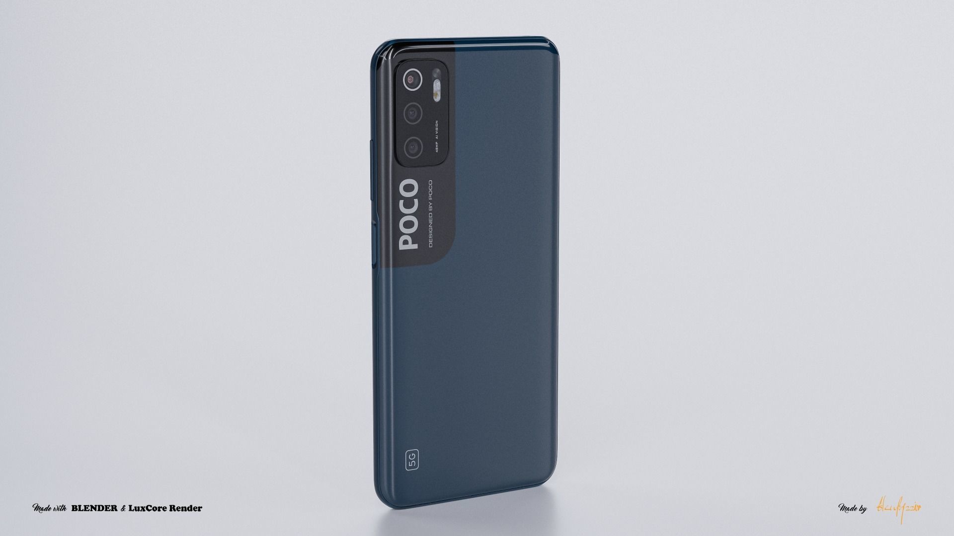 XIAOMI POCO M3 PRO 5G 3D model_5
