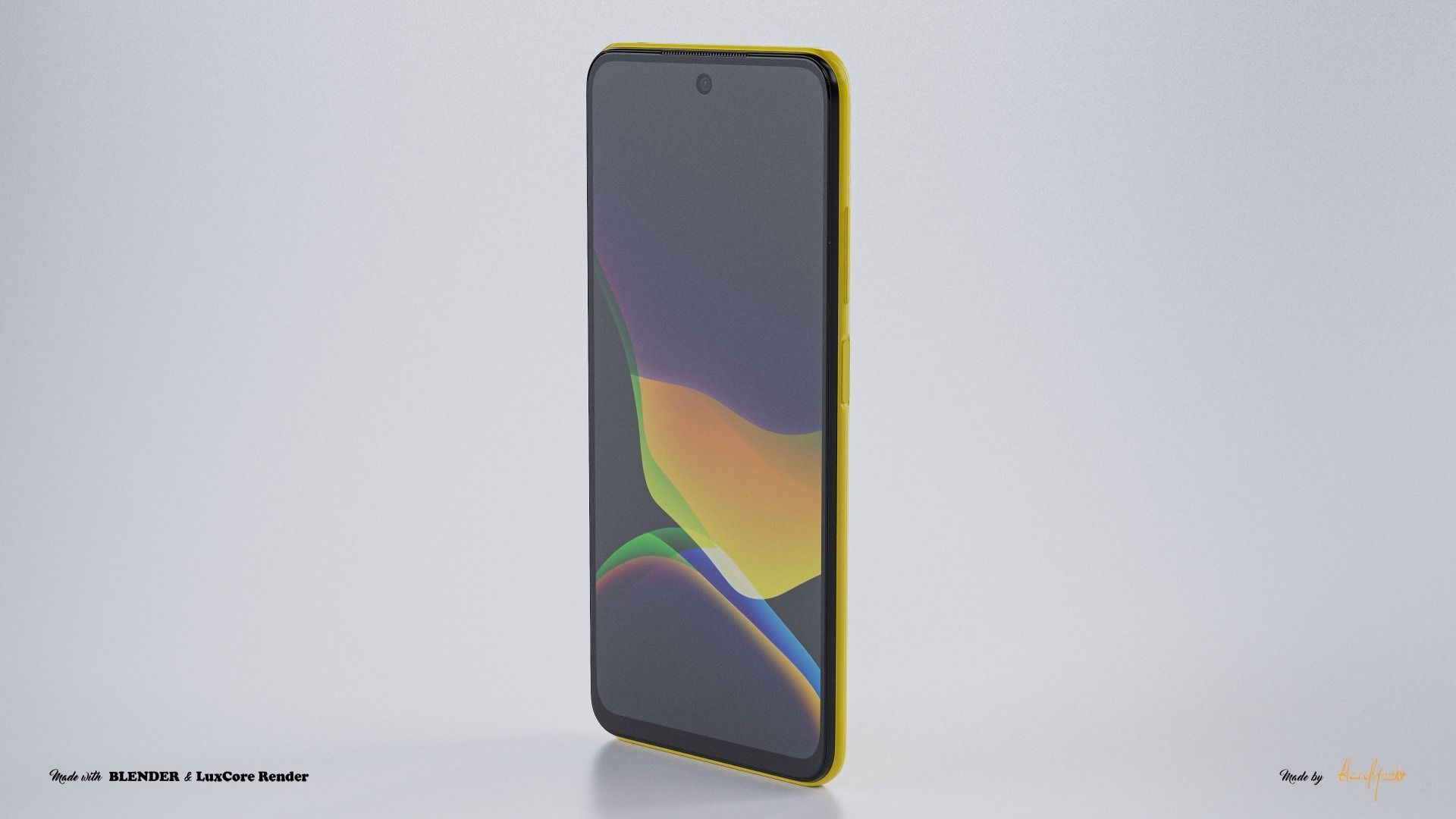 XIAOMI POCO M3 PRO 5G 3D model_2
