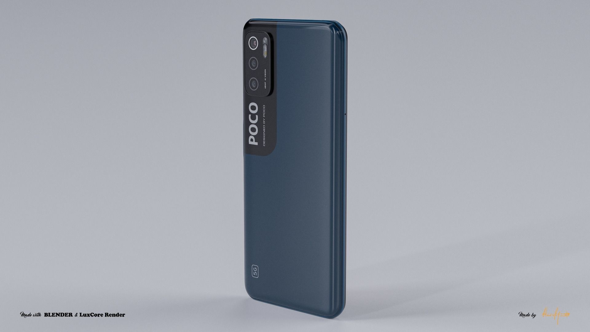 XIAOMI POCO M3 PRO 5G 3D model_9