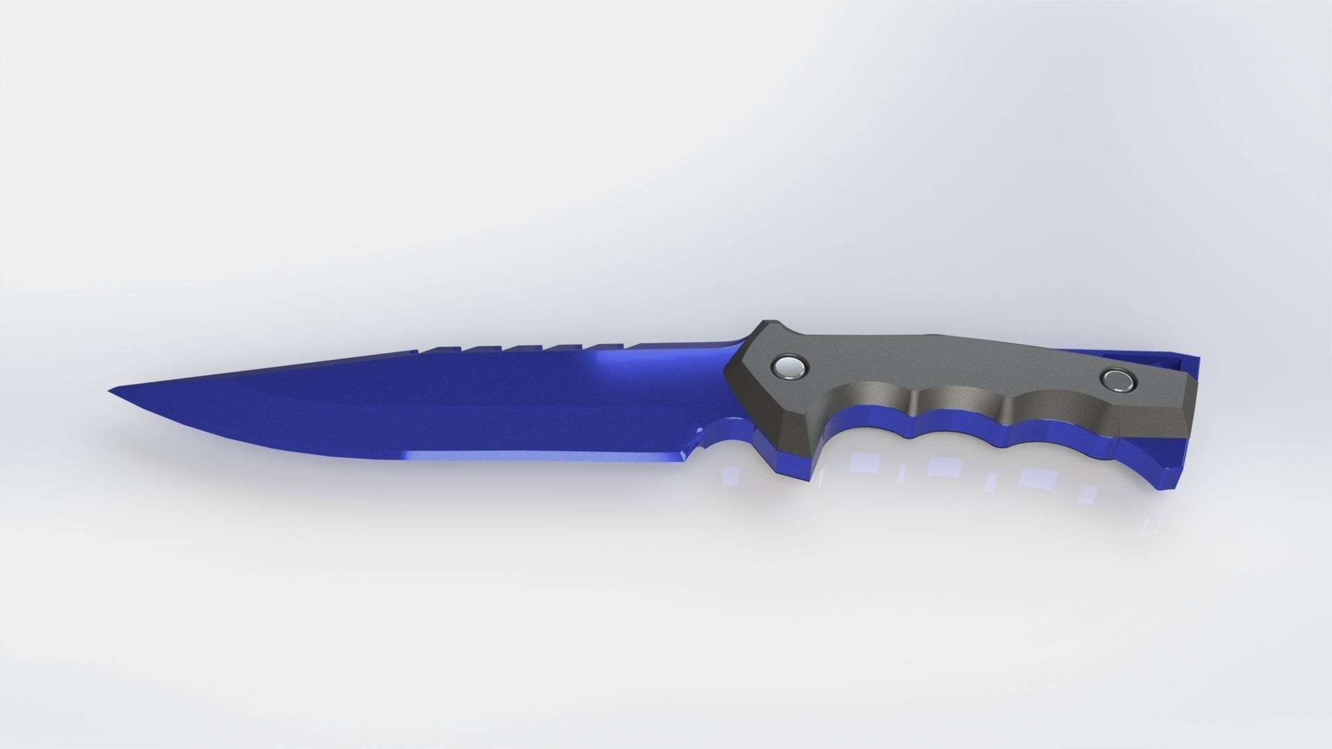 Valorant Melee Knife Prismatic 3D print model_1