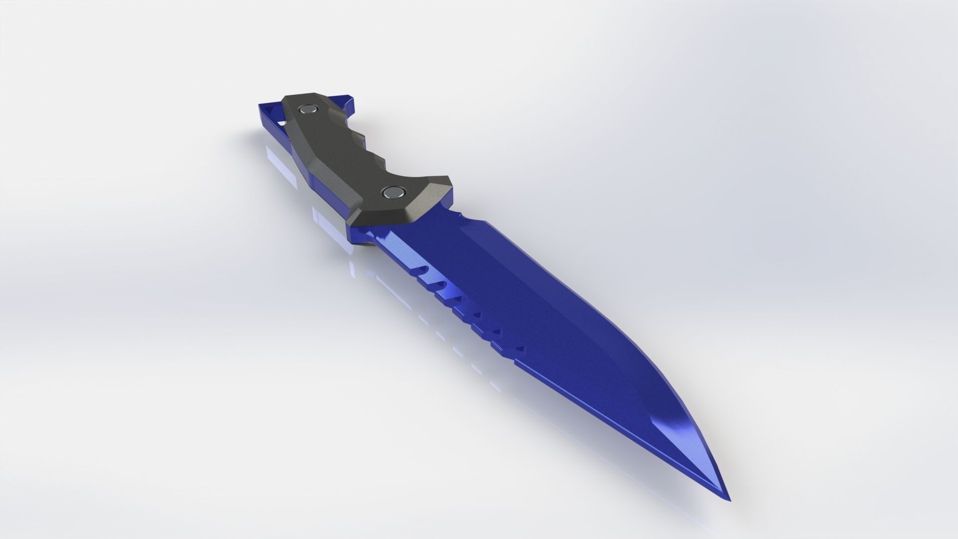 Valorant Melee Knife Prismatic 3D print model_2