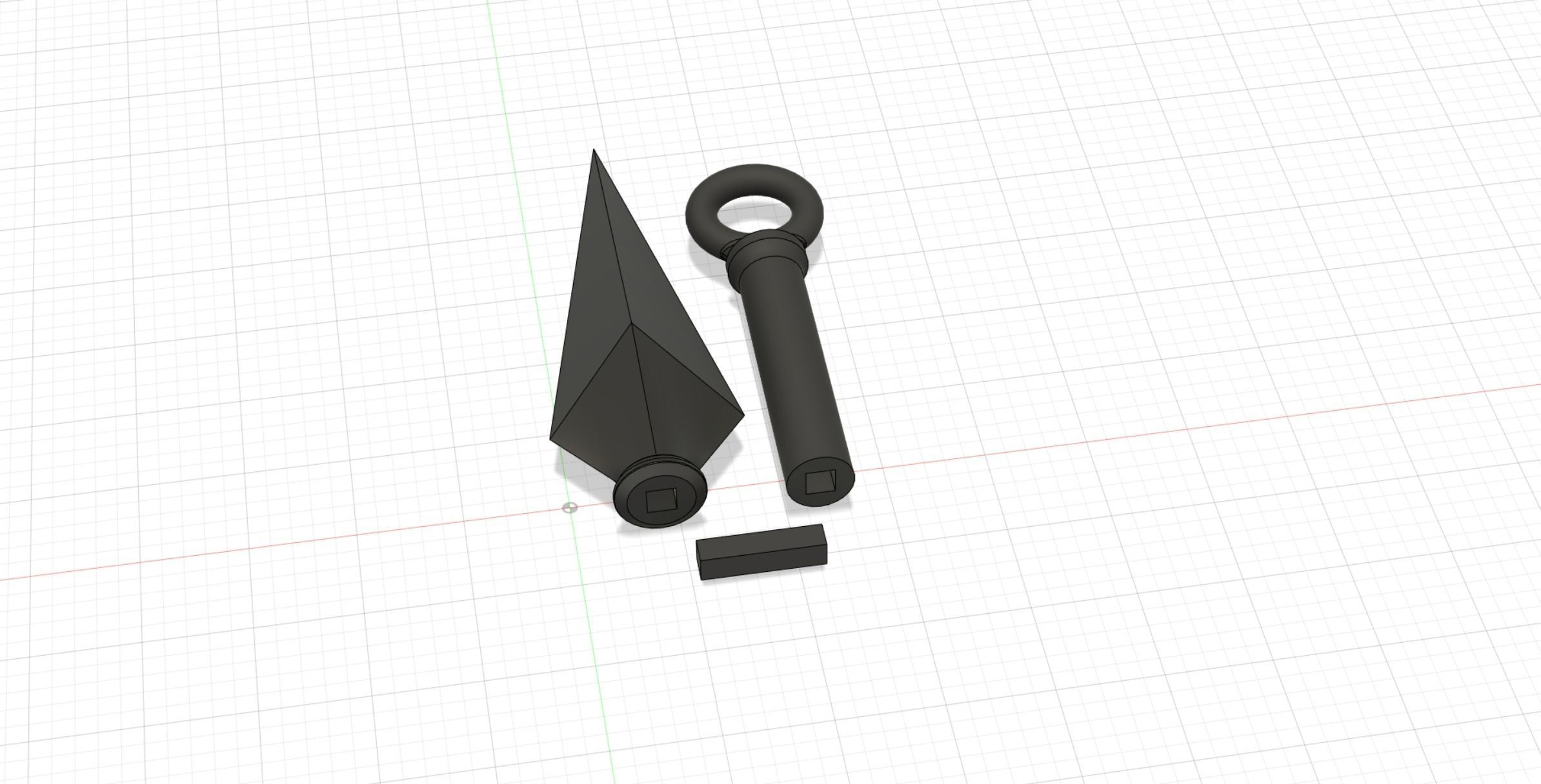 Naruto Kunai 3D print model replica 3D print model_4