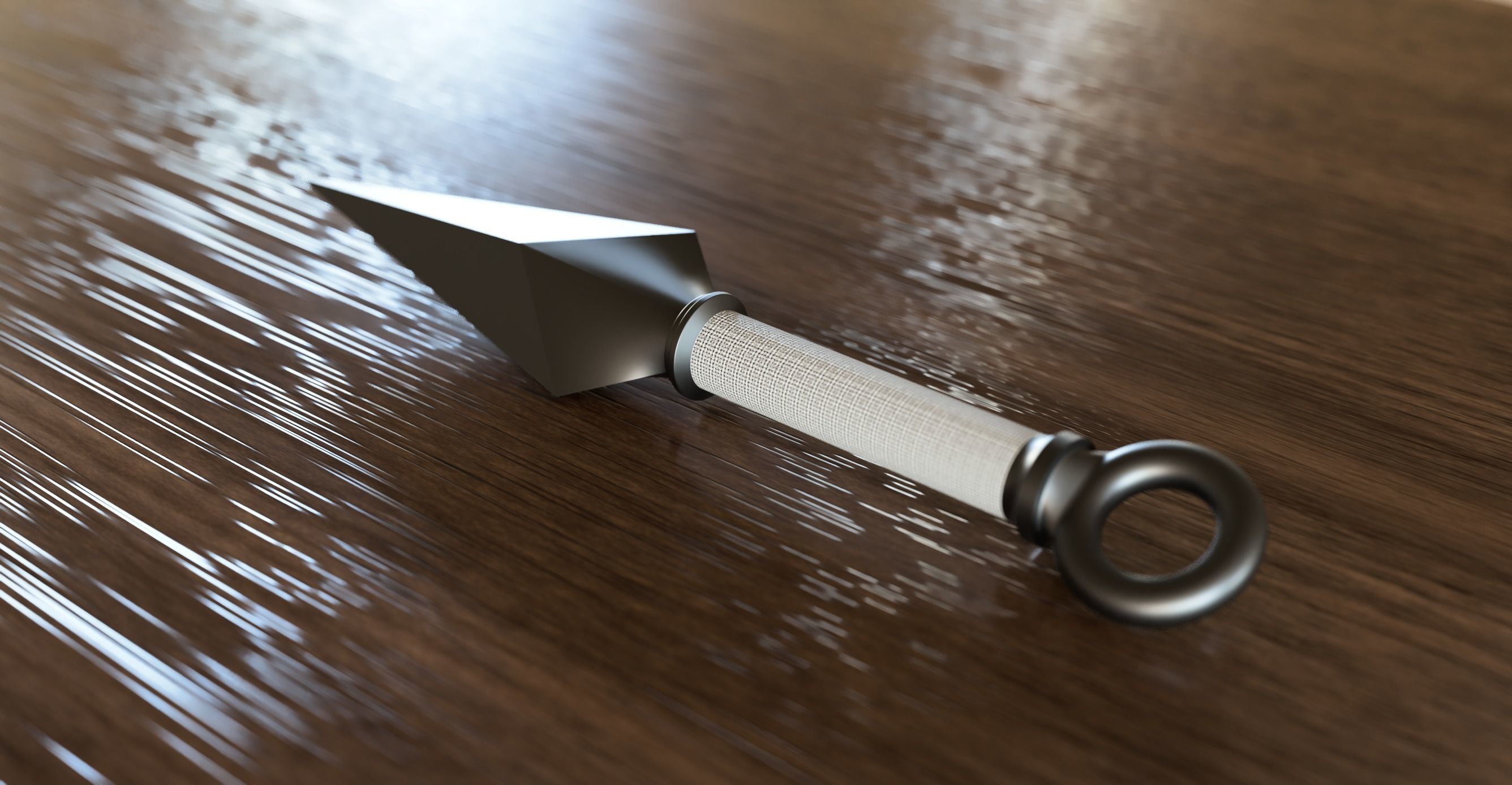 Naruto Kunai 3D print model replica 3D print model_1