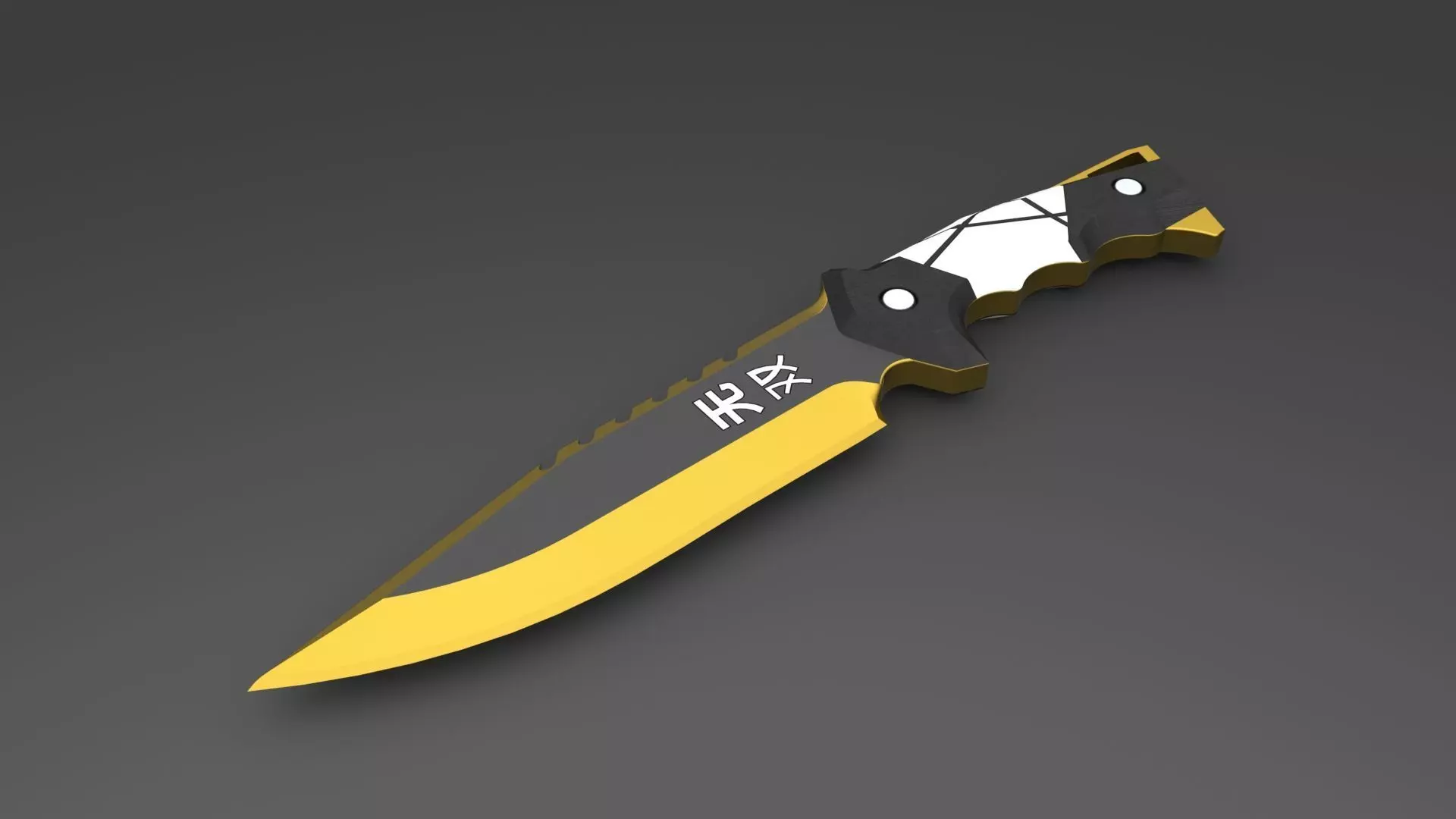 Valorant Melee Knife Ego 3D print model_0