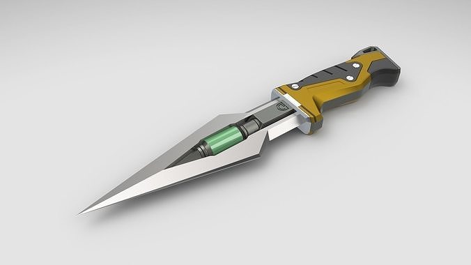 Valorant Melee Knife Outpost 3D print model