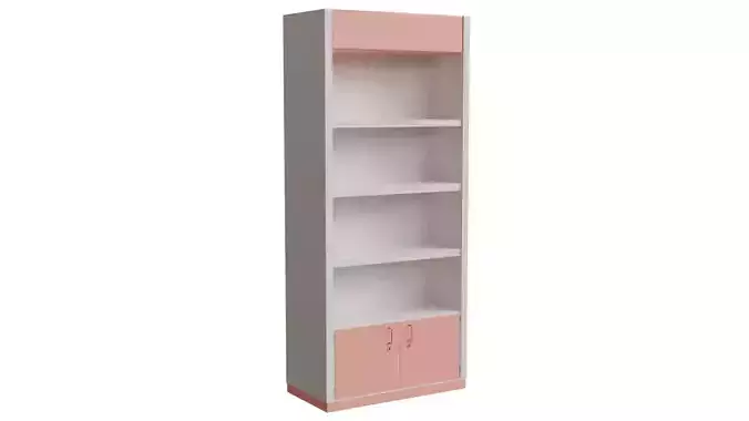 Shelf from Rainbow Six Siege Low-poly 3D model