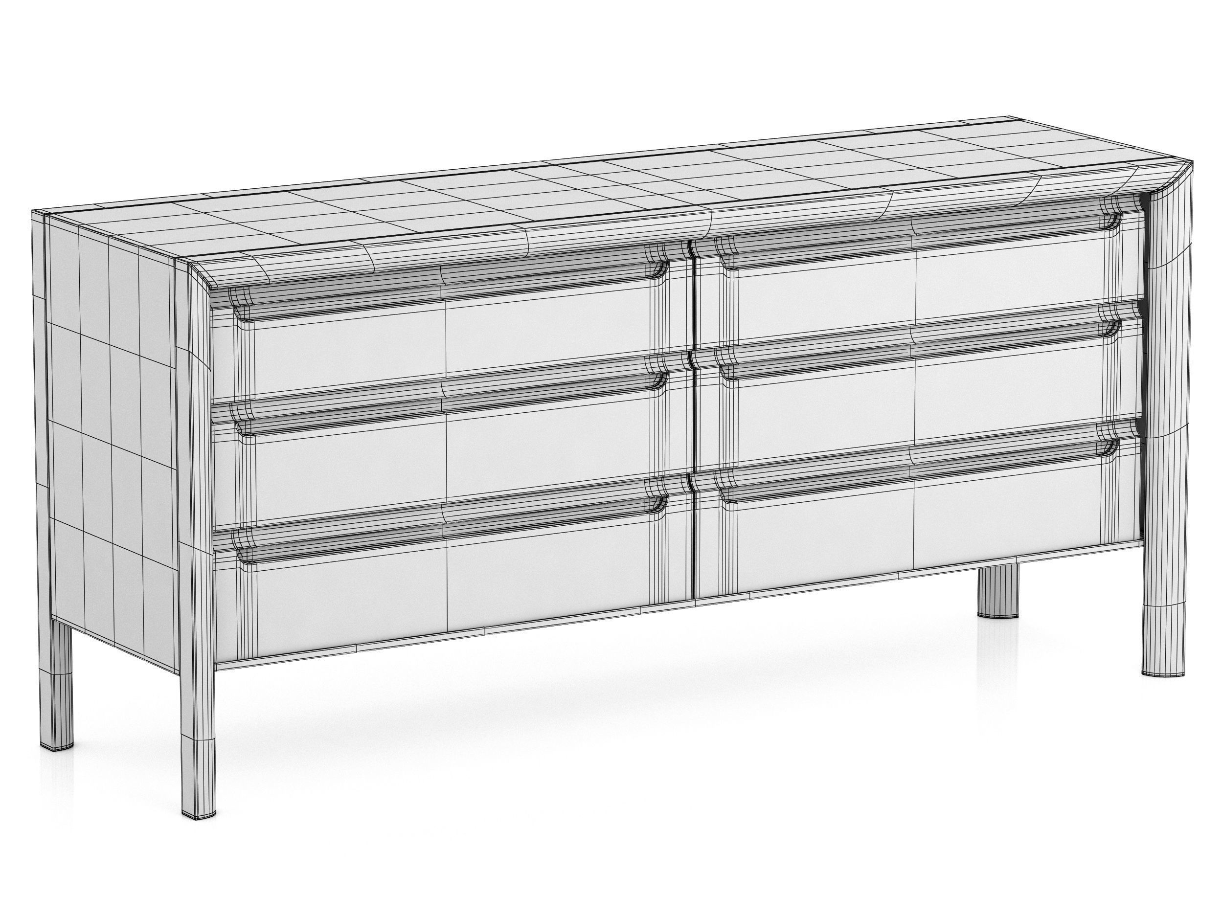 Dantone Home Square drawer 3D model_8