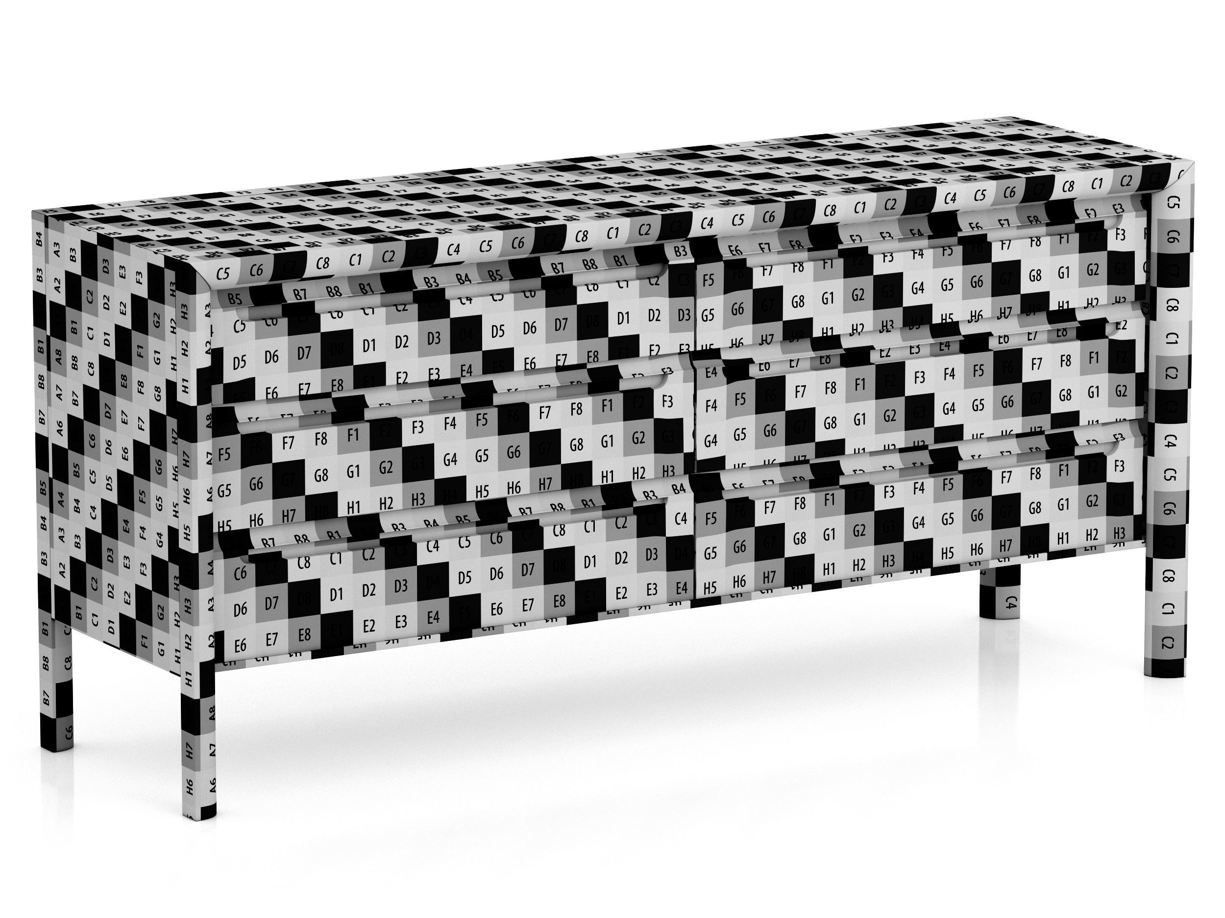 Dantone Home Square drawer 3D model_7