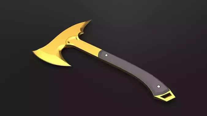 Valorant Melee Axe Prismatic 3D print model