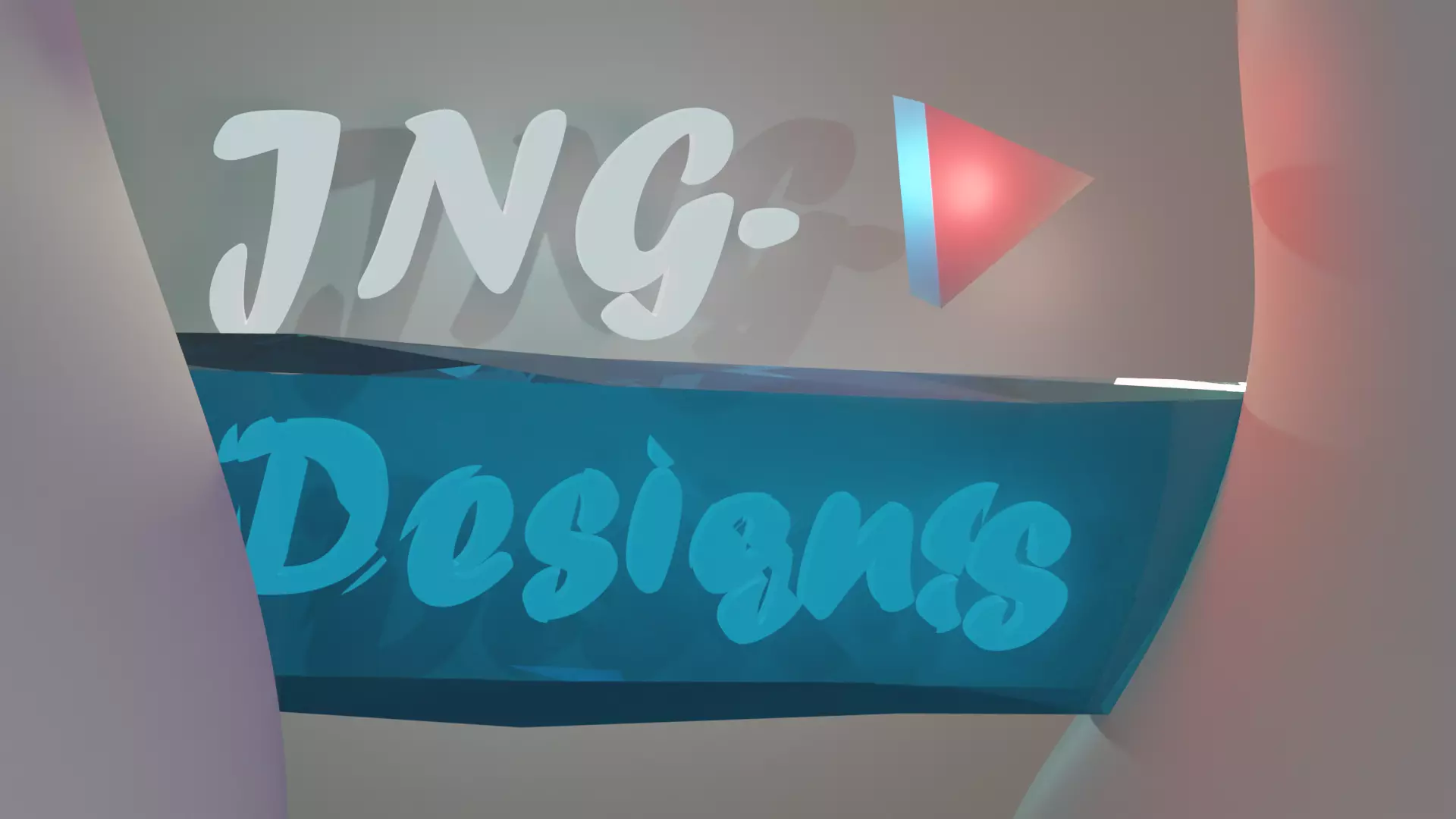 JNG-logo sign that says jng designs 3D print model_0