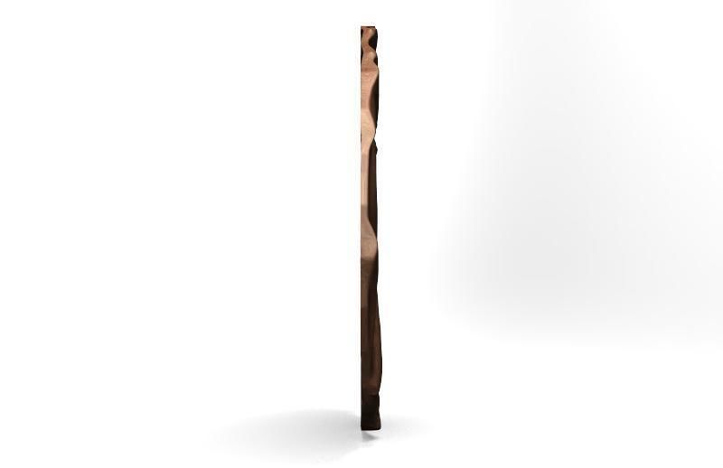 Wave panel deco CNC 3D print model_4