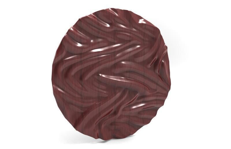 Wave panel deco CNC 3D print model_6