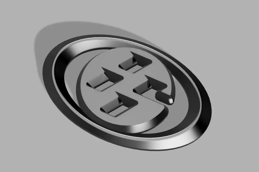 3D printable Toyota GT 86 front and rear badges 3D print model