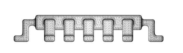 Classic Electronic Microchip 3D print model_4