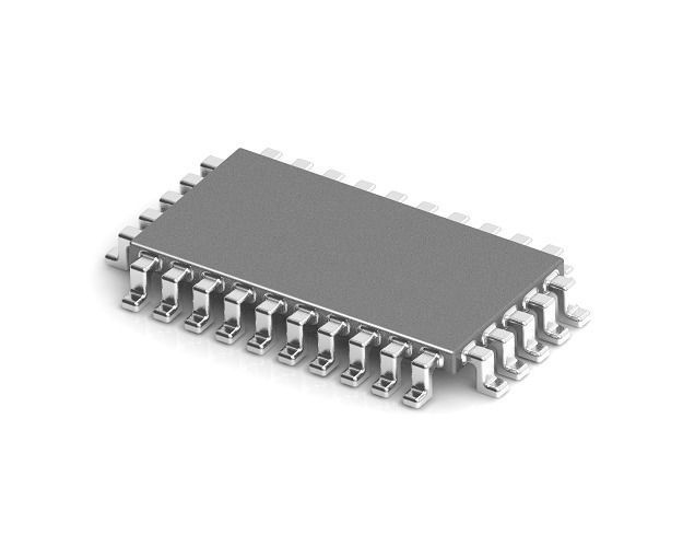 Classic Electronic Microchip 3D print model_6