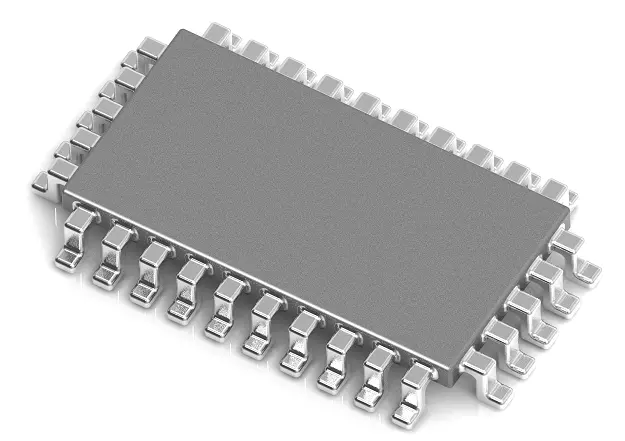 Classic Electronic Microchip 3D print model_0