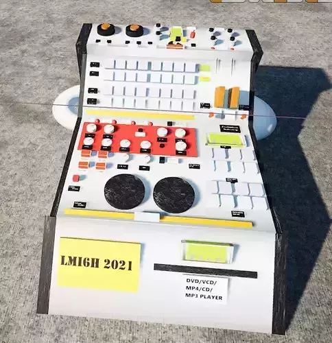 Leviathan Industry DJ Mixing Console LMI6H Static Cubes