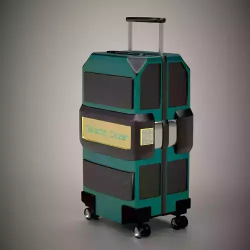 SciFi Suitcase Galactic Citizen with PBR