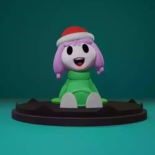 Cute little Mirby figurine