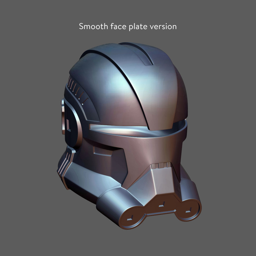 Bad Batch Echo Helmet 3D print model_10
