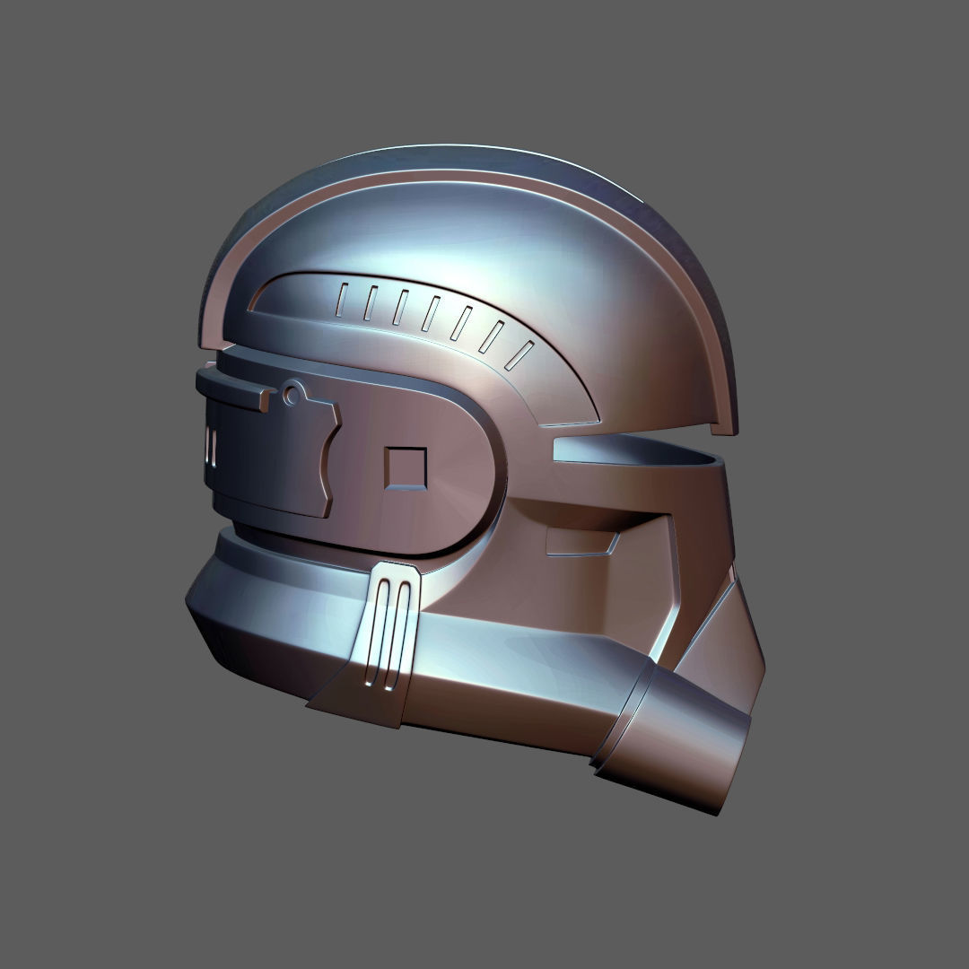 Bad Batch Echo Helmet 3D print model_12