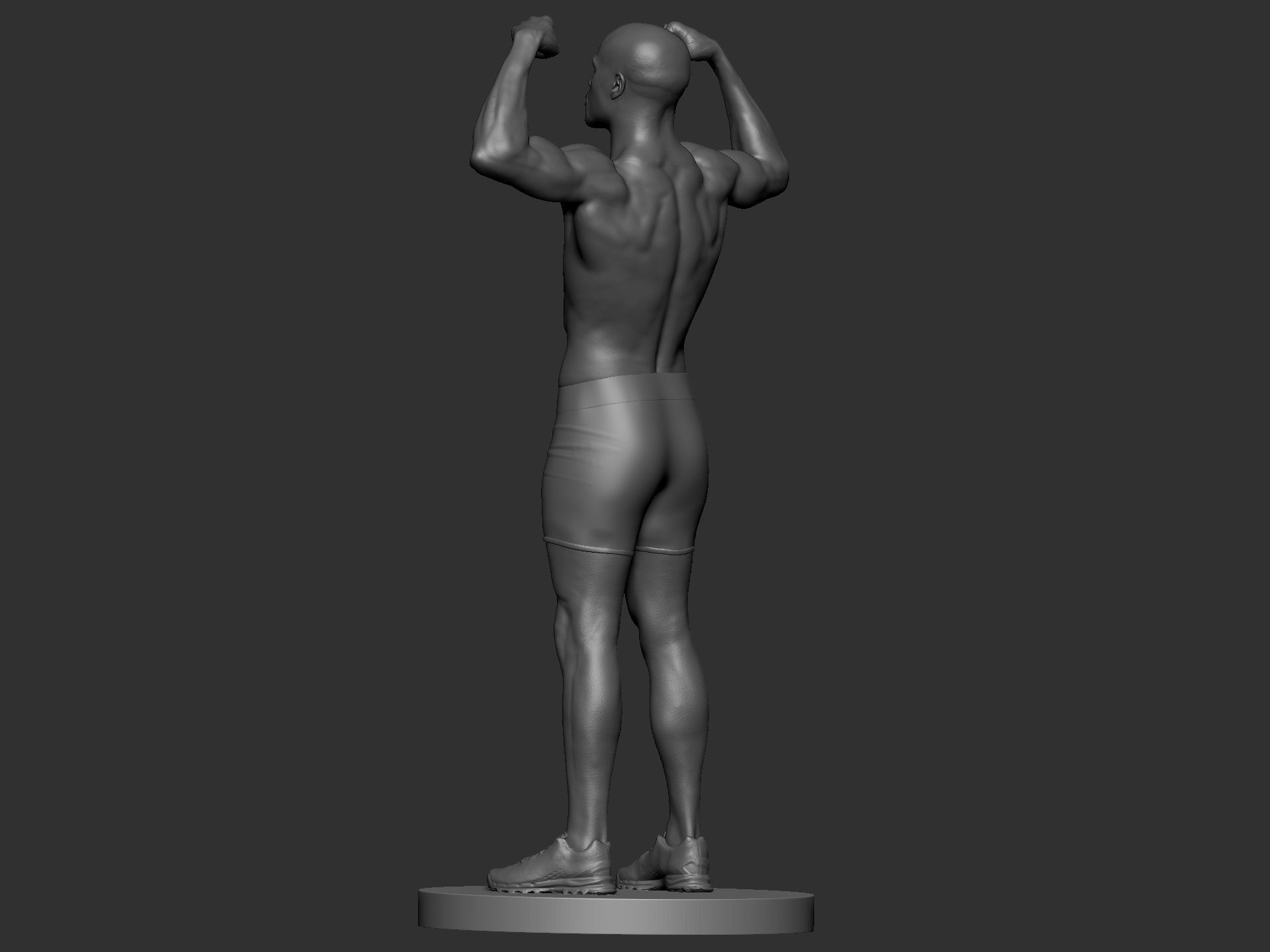 Floyd Mayweather Figure for 3d Printing 3D print model 3D print model_11