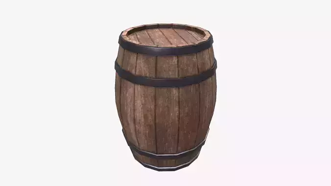 Wood Barrel