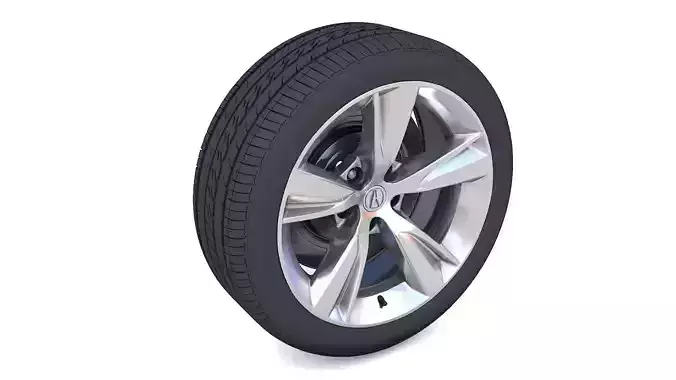 Acuras ILX Rim 3D Model