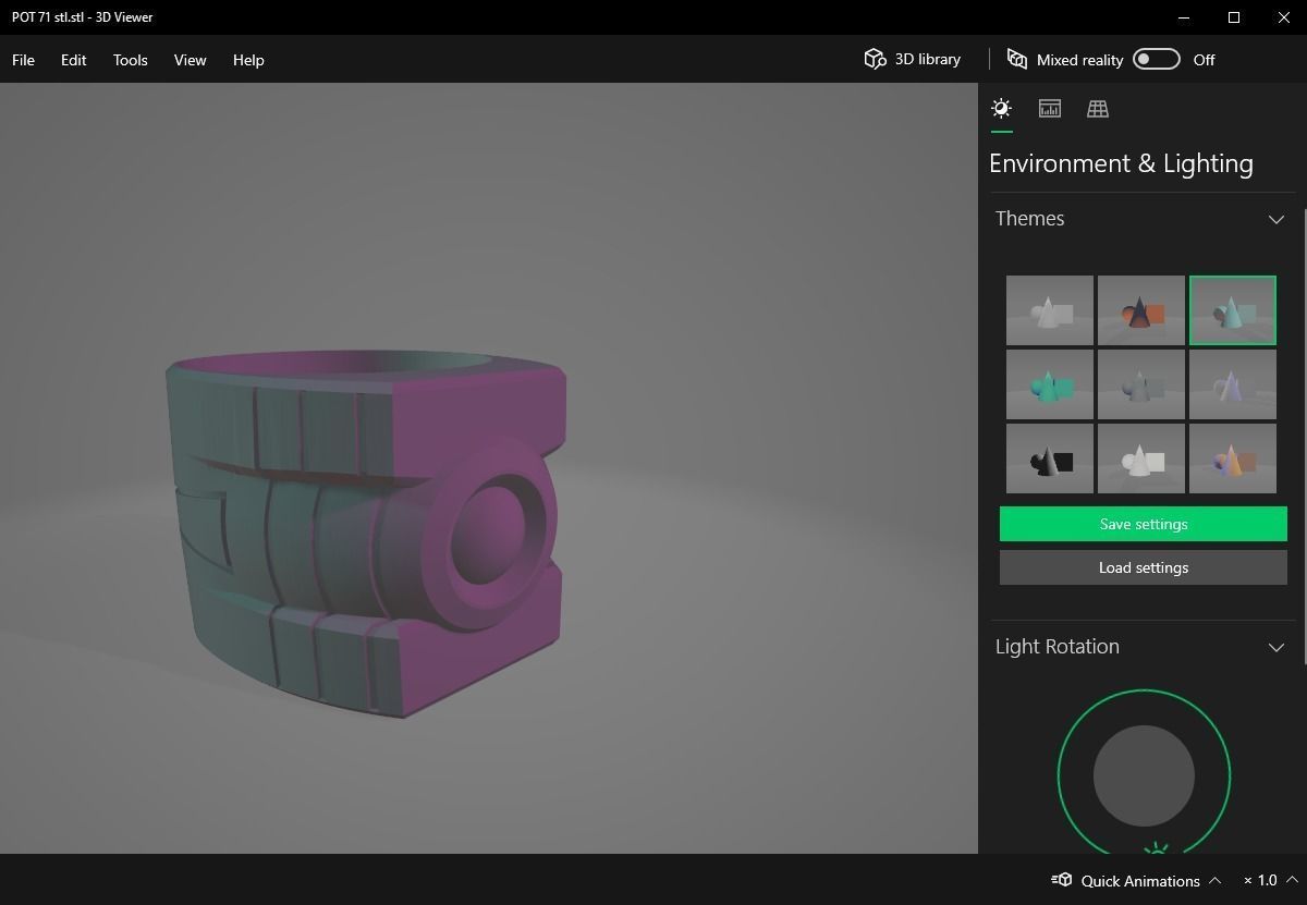 green lanter pot holder 71 3D print model_14