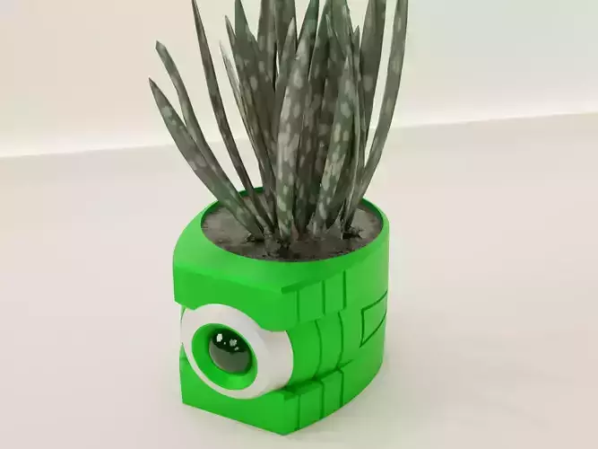 green lanter pot holder 71 3D print model