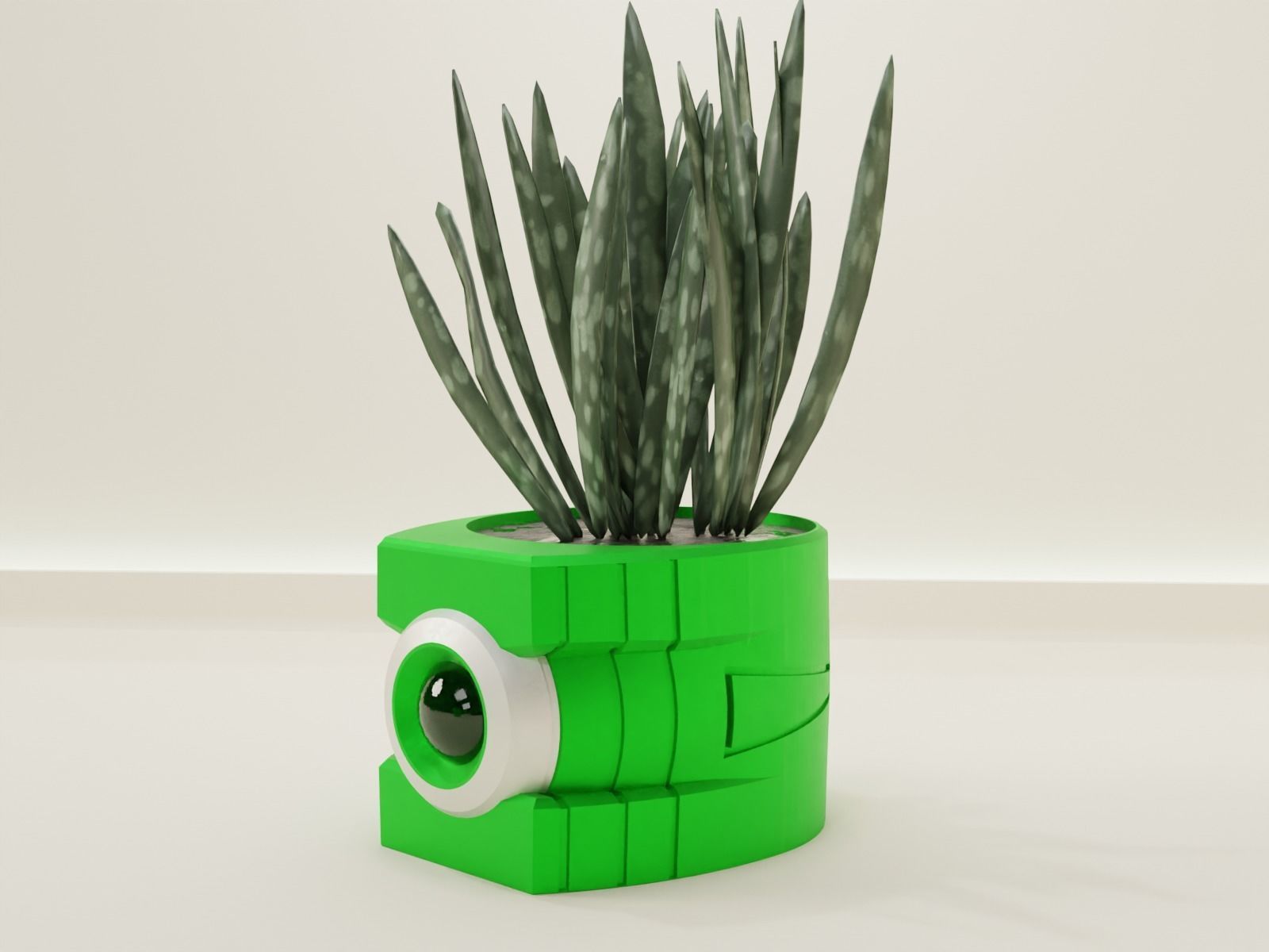 green lanter pot holder 71 3D print model_6