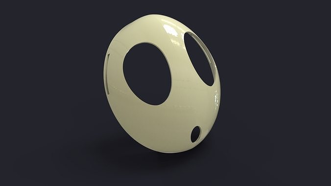 Shy guy Mask 3D print model