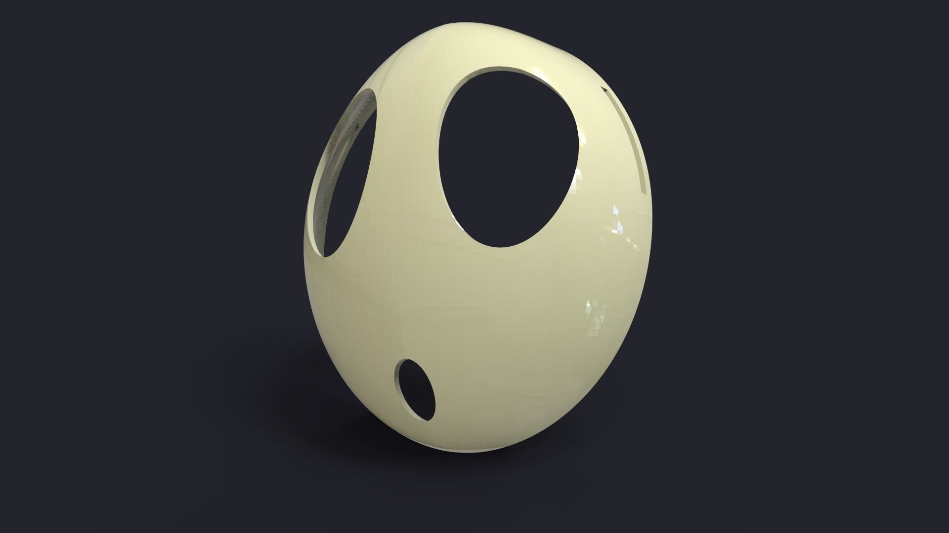 Shy guy Mask 3D print model_1