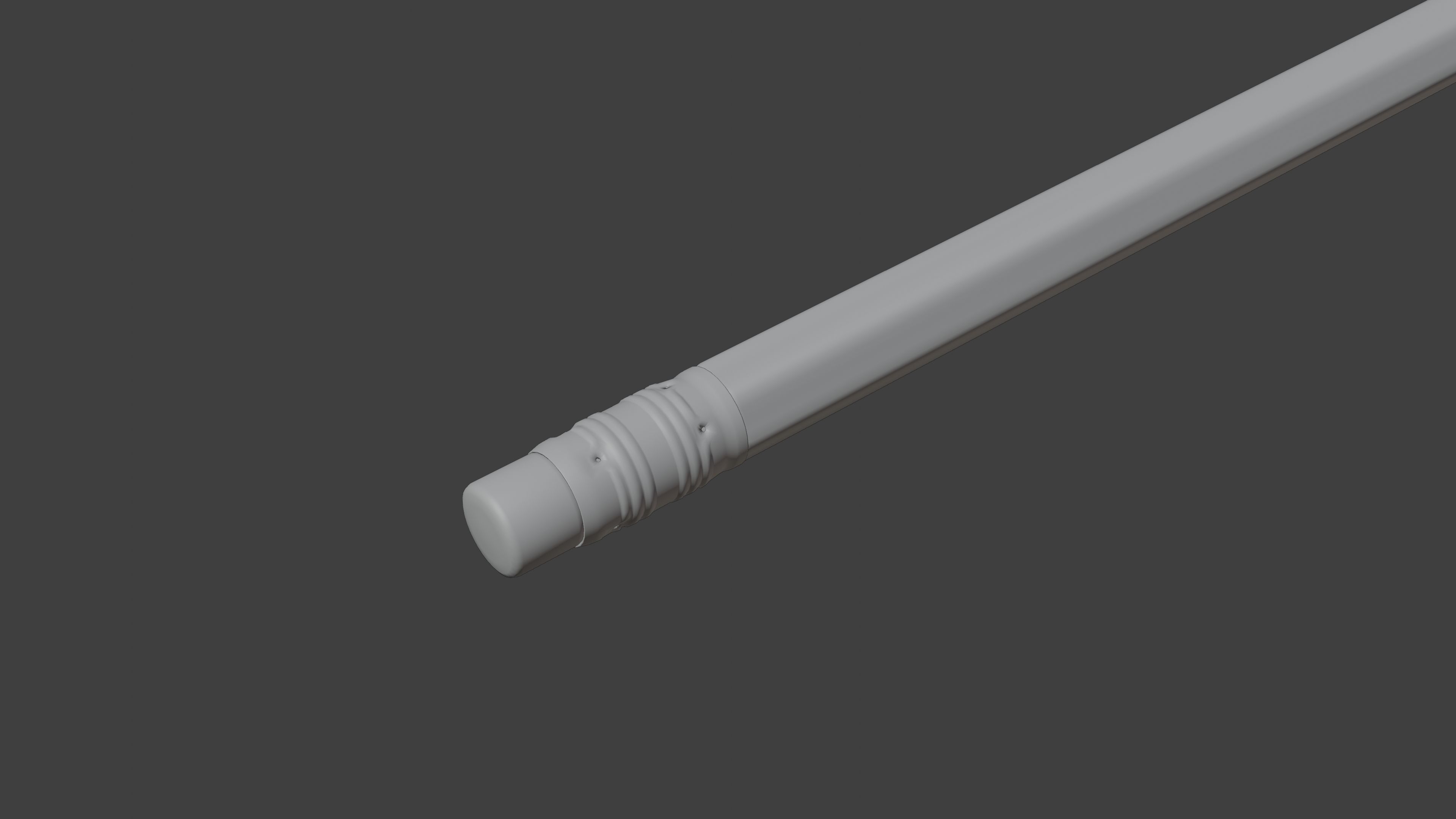 STAEDTLER NORIS PENCIL Low-poly 3D model_10